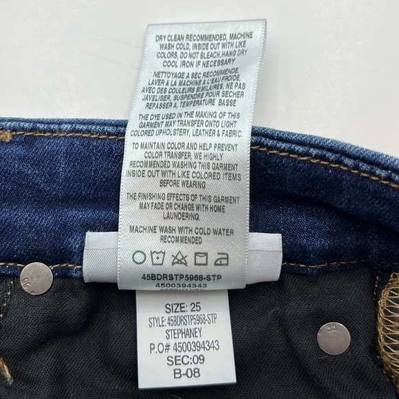 Joes Jeans Flawless The Icon Mid Rise Skinny Ankle Size 25 - Picture 12 of 16